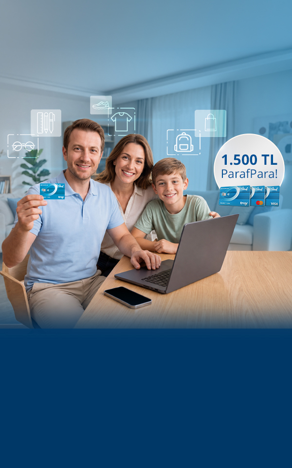 Seçili E-Ticaret Alışverişlerinize 1.500 TL ParafPara