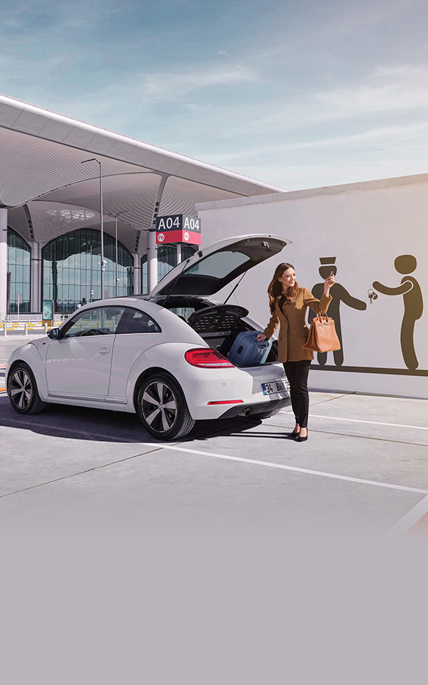 Silver Logolu Paraf Premium Mastercard'ınıza özel İstanbul Havalimanı'nda ücretsiz otopark ve vale hizmeti!