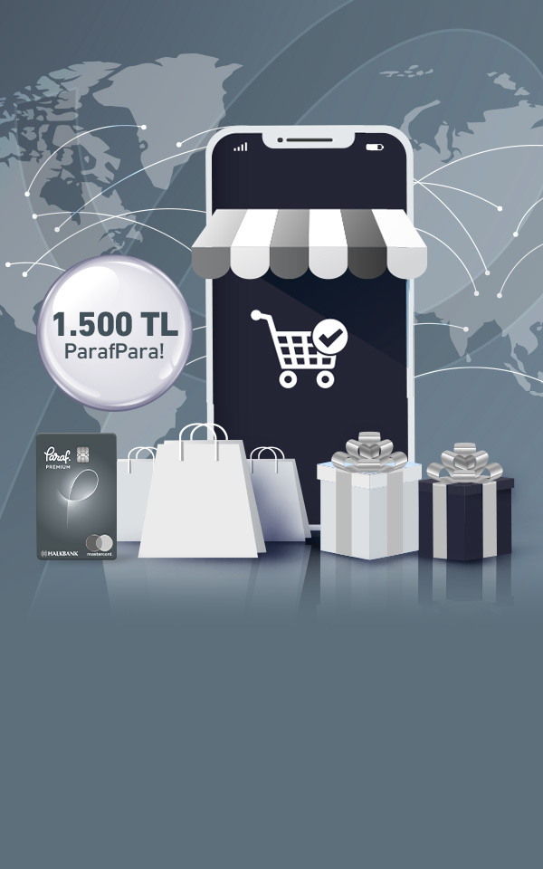 Premium'a Özel Yurt Dışı Online Alışverişlerinize 1.500 TL ParafPara