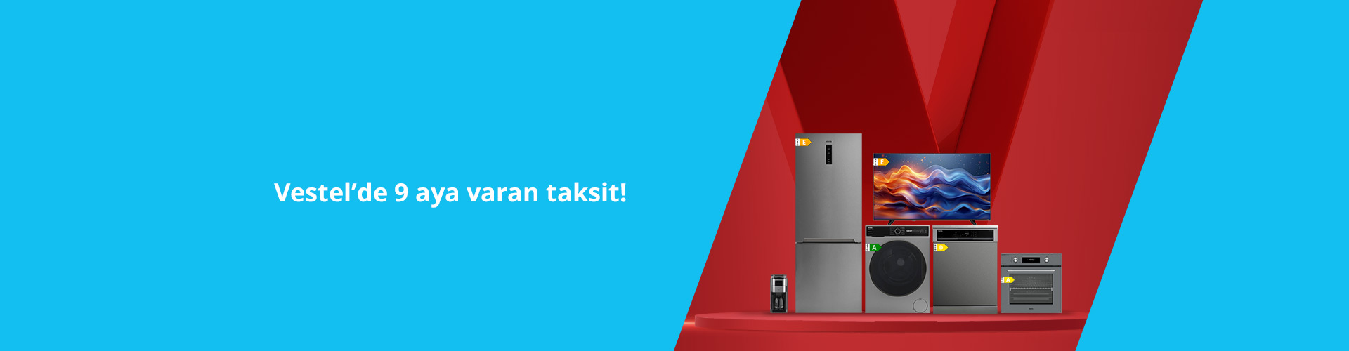 Vestel’de 9 aya varan taksit fırsatı