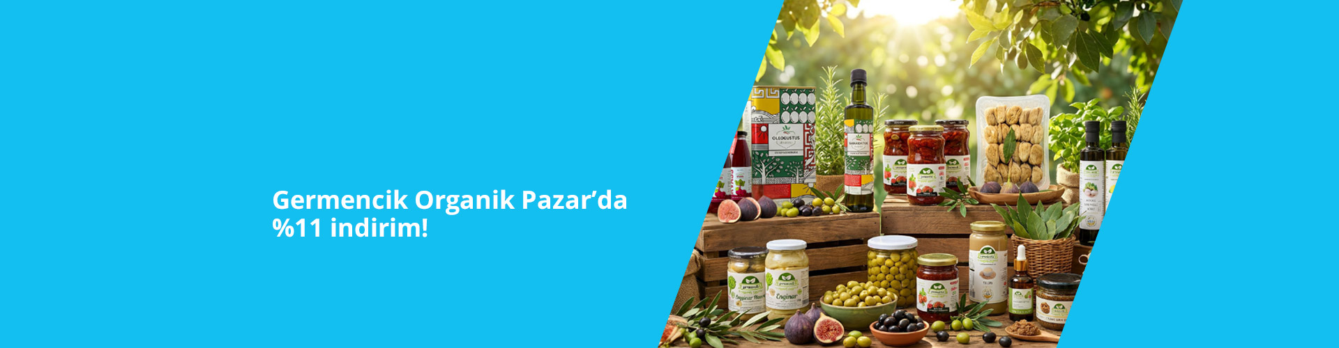 Germencik Organik Pazar'da %11 İndirim