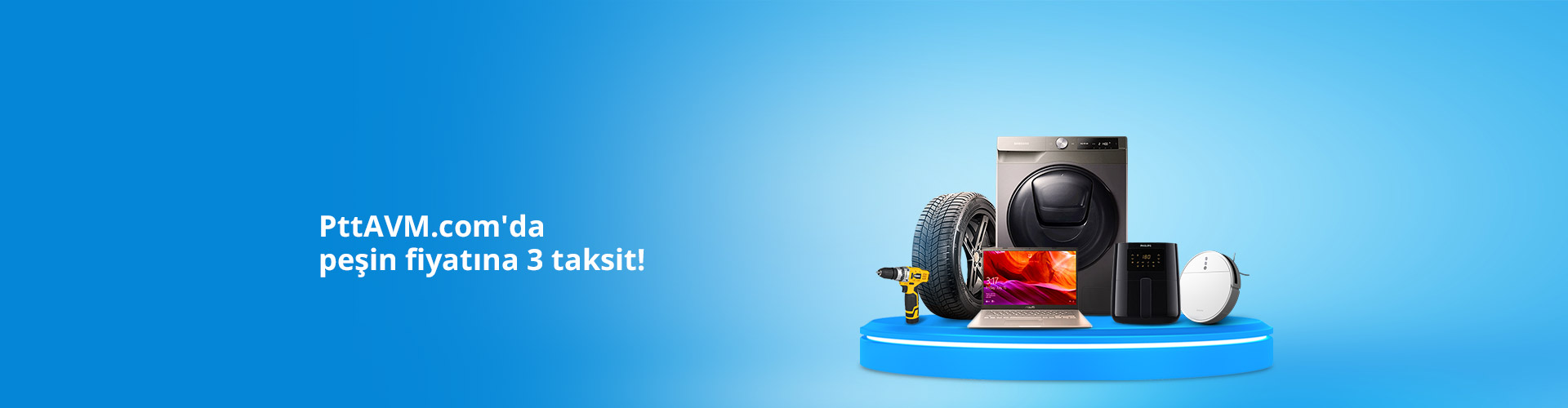 PttAVM.com'da Peşin Fiyatına 3 Taksit Fırsatı