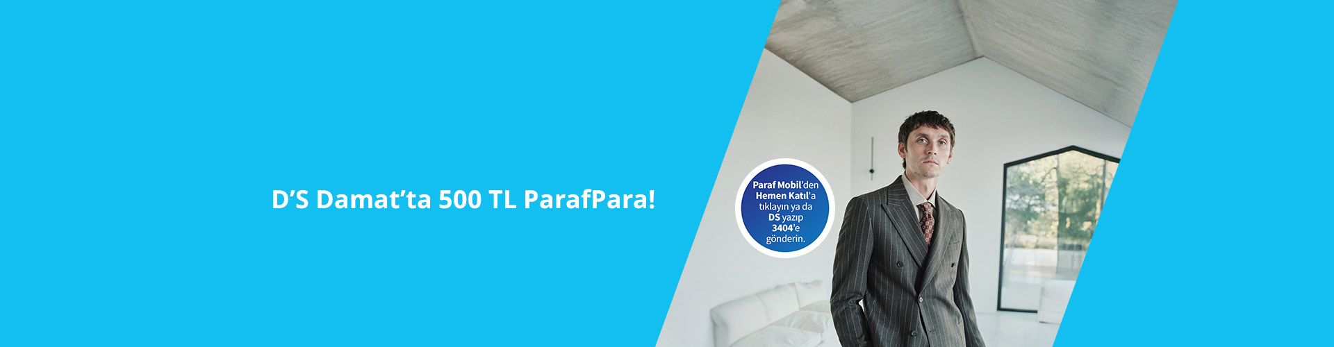 D’S damat’ta 500 TL ParafPara!