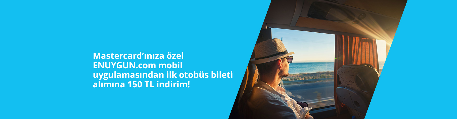 ENUYGUN.com'da Paraf Mastercard ile 150 TL İndirim