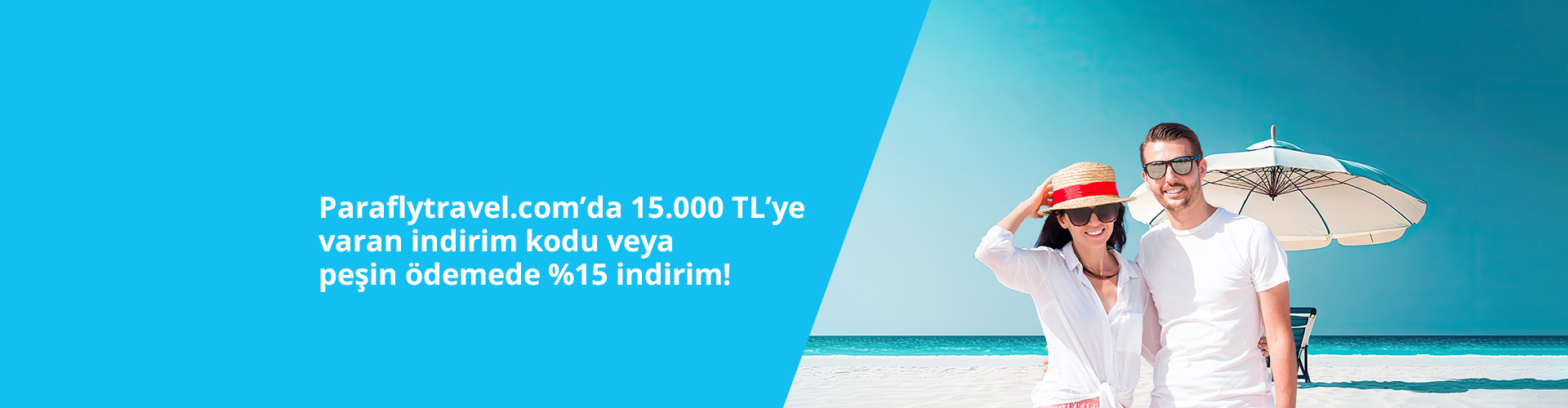 Paraflytravel.com'da 15.000 TL'ye Varan İndirim